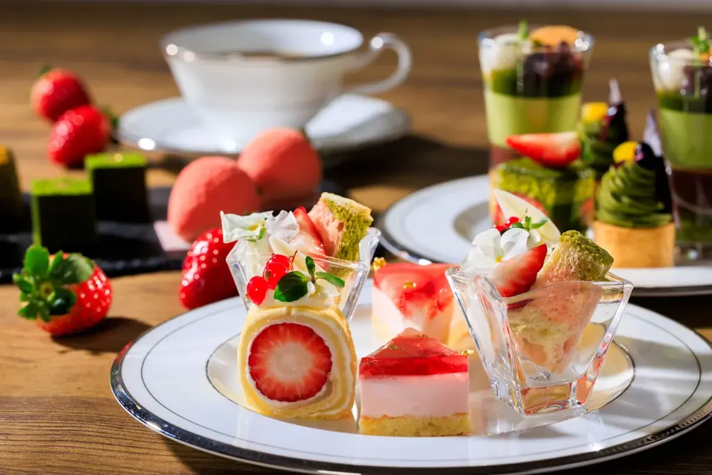 【ホテル日航立川 東京】「苺と抹茶のアフタヌーンティー」2月15日より予約受付開始 画像 2