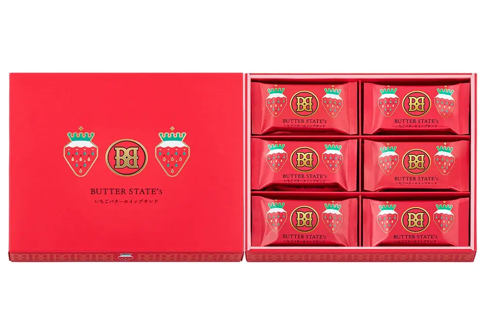 【期間限定】バタースイーツ専門店から、“バター×苺”がとろけあう春サンドが新登場！「バターステイツ by銀のぶどう」 画像 4