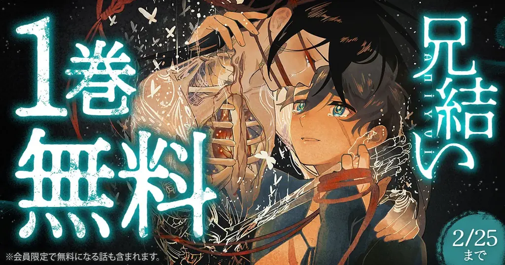 「ヤングアニマルWeb」人気作品キャンペーン！！『兄結い』１巻無料キャンペーン実施！！ 画像 1