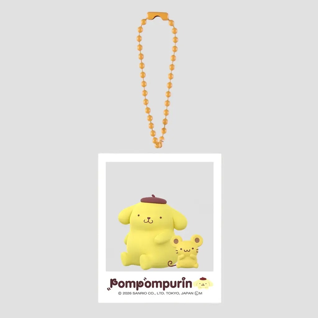 キャラクターとのおでかけ気分を楽しめるキーホルダーに、デビュー30周年を迎えたポムポムプリンのコレクションが新登場！全国のカプセルトイ自販機にて2026年2月中旬より順次発売 画像 2