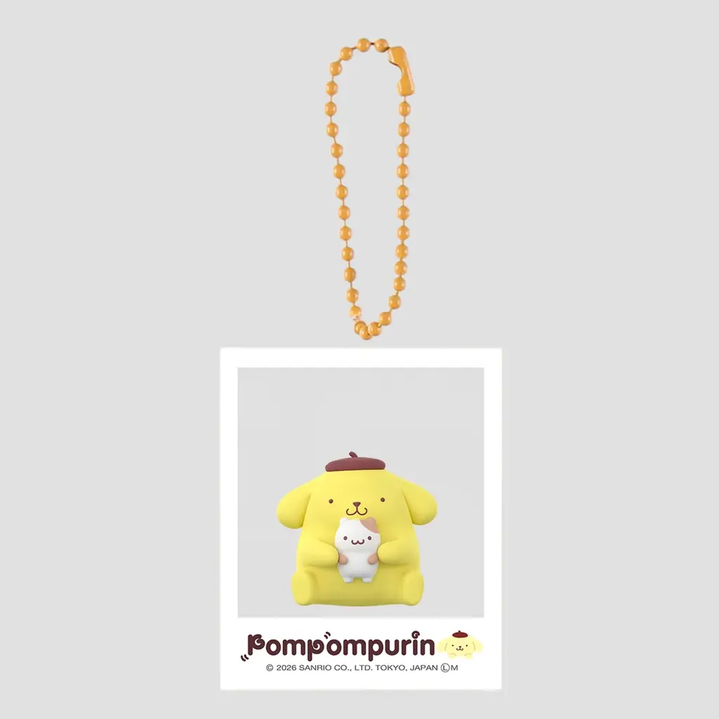 キャラクターとのおでかけ気分を楽しめるキーホルダーに、デビュー30周年を迎えたポムポムプリンのコレクションが新登場！全国のカプセルトイ自販機にて2026年2月中旬より順次発売 画像 6