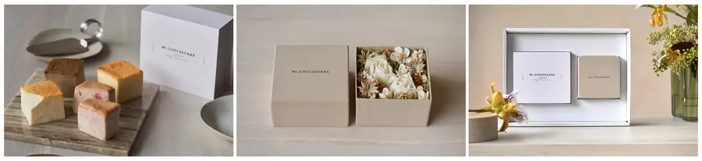 Mr. CHEESECAKEと、心華やぐ春のひとときを。マスカルポーネを使用した濃厚でミルキーな新フレーバーを含む「Mr. CHEESECAKE assorted 4-Cube Sweet」が登場 画像 4