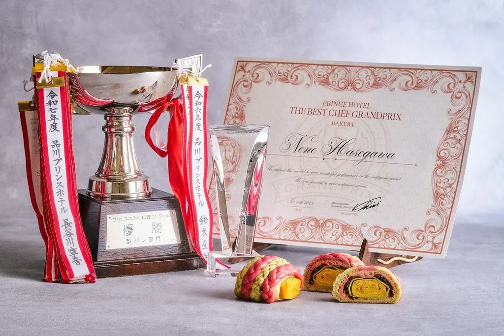 【品川プリンスホテル】第35回プリンスホテル料理コンクール 製パン部門優勝作品「キュウリの佃煮とだし巻き卵のパン」の販売が決定 画像 1