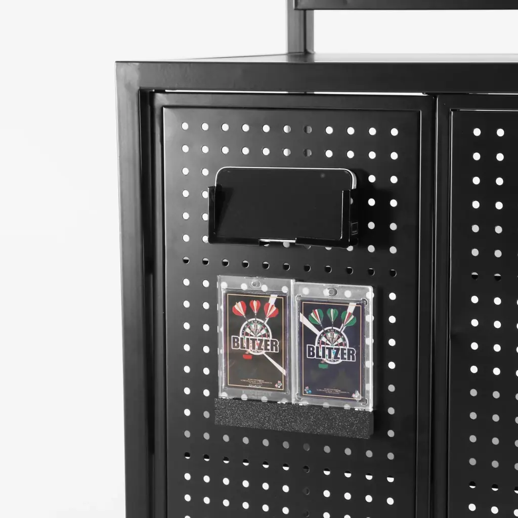 【脱・生活感】自室を「理想のダーツ部屋」へ！ゲーム機や日用品まで隠して収納できる、メタルフレームダーツスタンドが登場。 画像 8