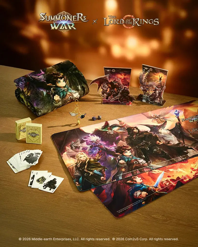 『サマナーズウォー: Sky Arena』×『The Lord of the Rings™』コラボ限定グッズが登場！10％オフで購入できる事前予約を開始 画像 1