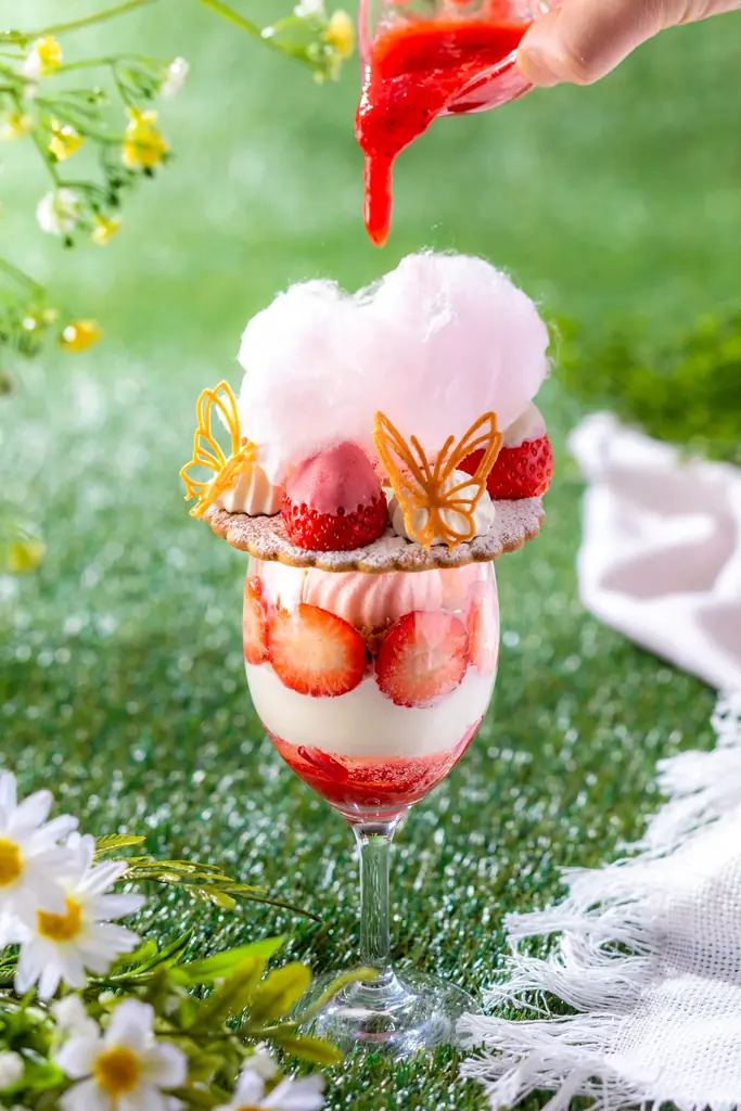 春風薫るラウンジデザート