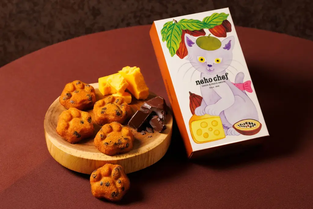≪ネコの日催事≫チーズ×果実のスイーツ【ネコシェフ】が、愛らしい“肉球型フィナンシェ”をご用意して2月16日（月）よりエキュート品川に催事出店いたします！ 画像 6