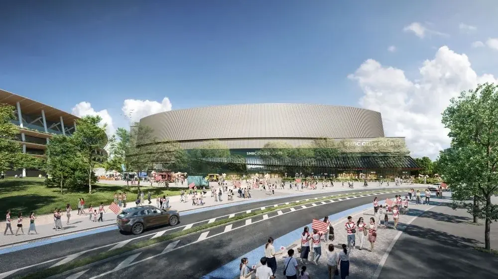 都心・神宮外苑地区に誕生、国内初の屋内全天候型多目的ラグビー場「新秩父宮ラグビー場（仮称）整備・運営等事業」 着工　トップパートナーは三井住友フィナンシャルグループ 画像 2