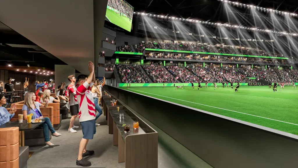 都心・神宮外苑地区に誕生、国内初の屋内全天候型多目的ラグビー場「新秩父宮ラグビー場（仮称）整備・運営等事業」 着工　トップパートナーは三井住友フィナンシャルグループ 画像 5