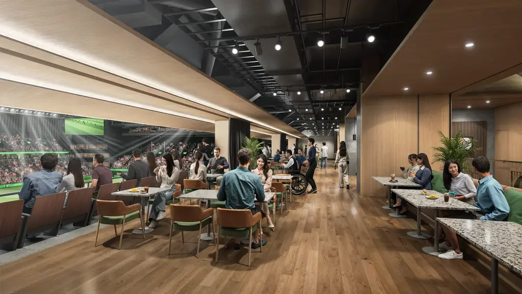 都心・神宮外苑地区に誕生、国内初の屋内全天候型多目的ラグビー場「新秩父宮ラグビー場（仮称）整備・運営等事業」 着工　トップパートナーは三井住友フィナンシャルグループ 画像 6