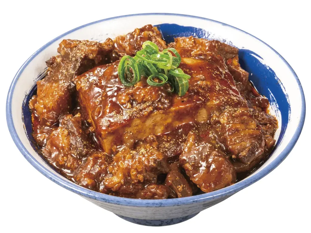 【麻婆豆腐の常識を覆す】ドーンと豆腐、ゴロゴロ肉の「肉麻婆丼」肉めし岡もとから新登場！ 画像 2