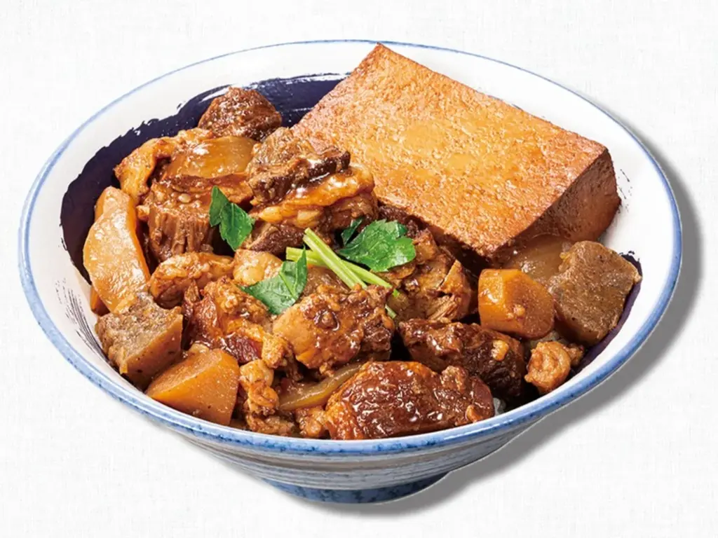 【麻婆豆腐の常識を覆す】ドーンと豆腐、ゴロゴロ肉の「肉麻婆丼」肉めし岡もとから新登場！ 画像 6