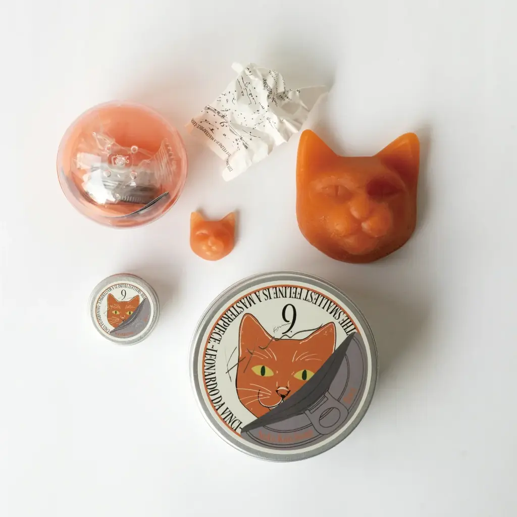 猫の日＜2月22日＞ニャンニャンニャンを祝う漆黒の輝き。昨年大好評を博した、竹炭を贅沢に使用した黒猫ソープ『9.kyuu ネコ缶SOAP《炭黒》』が数量限定でカムバック。 画像 7