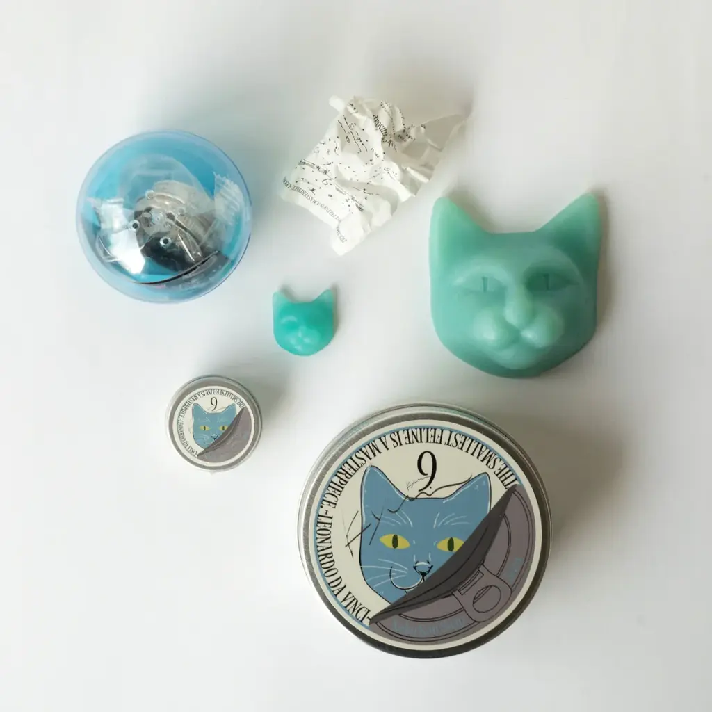 猫の日＜2月22日＞ニャンニャンニャンを祝う漆黒の輝き。昨年大好評を博した、竹炭を贅沢に使用した黒猫ソープ『9.kyuu ネコ缶SOAP《炭黒》』が数量限定でカムバック。 画像 9