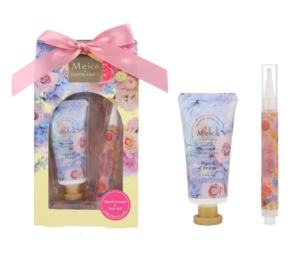 粧美堂のコスメブランド『Meica（メイカ）』× 花と緑のリーディングカンパニー『日比谷花壇』の 「スペシャルコラボレーションシリーズ」がロフト※にて先行発売開始！ 画像 5