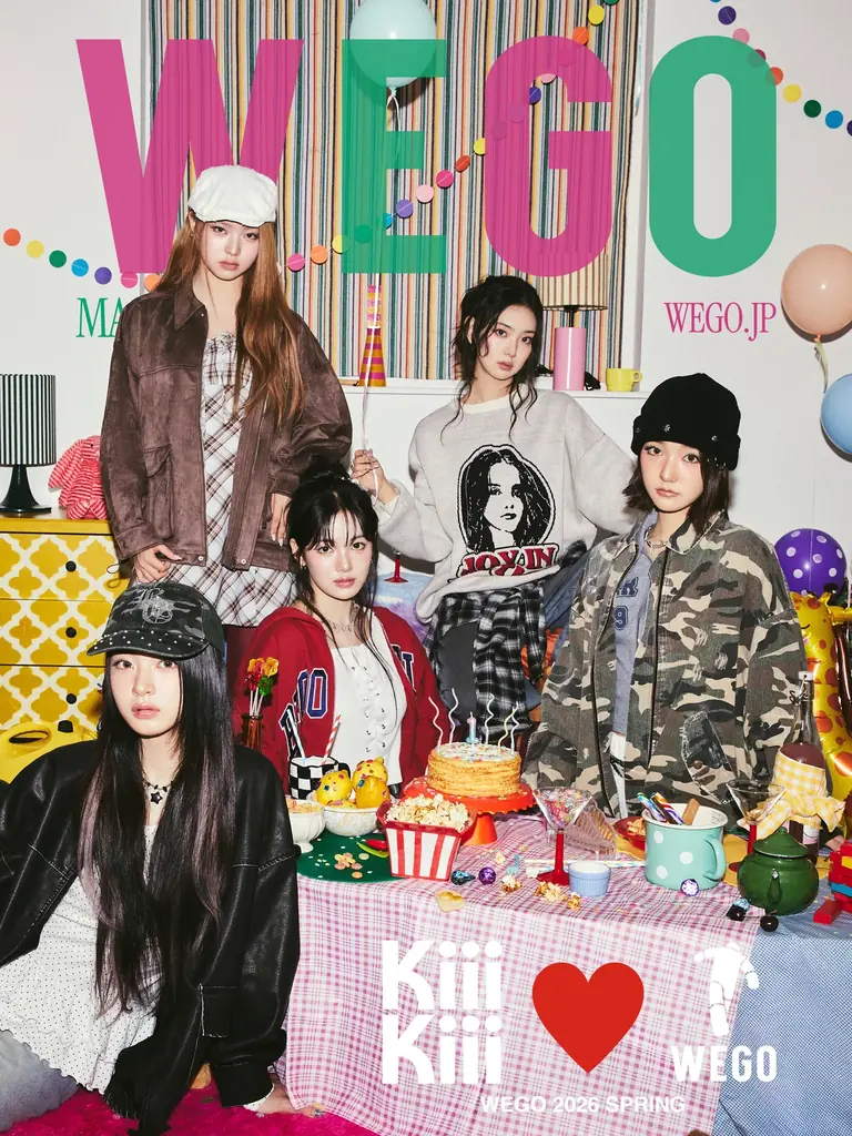「KiiiKiii」がビジュアルモデルを務めるWEGO 2026 SPRING ビジュアルBOOK・オリジナルショッパーのプレゼントがスタート！ 画像 5