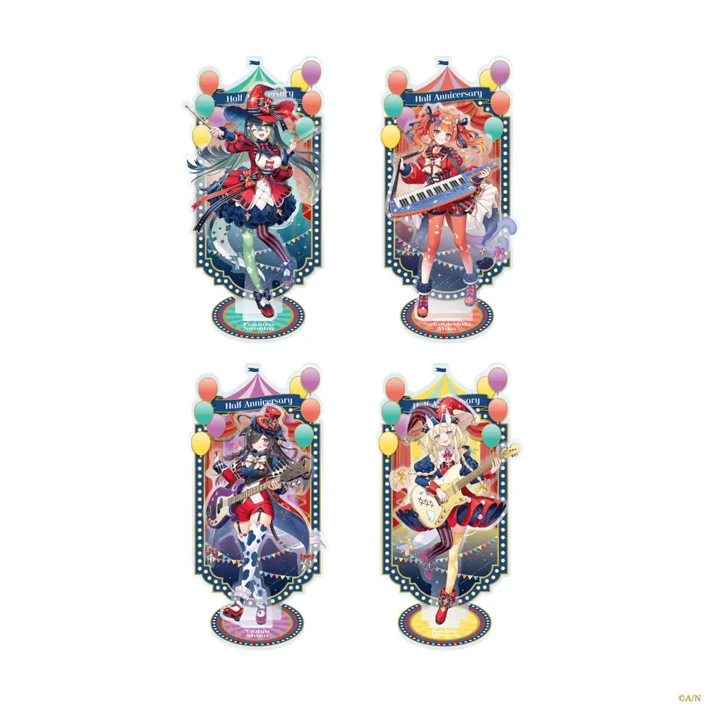 にじさんじから「今宵、××と夢を見る。 Half Anniversary」グッズが登場！2026年2月13日(金)18時から販売開始！ 画像 3