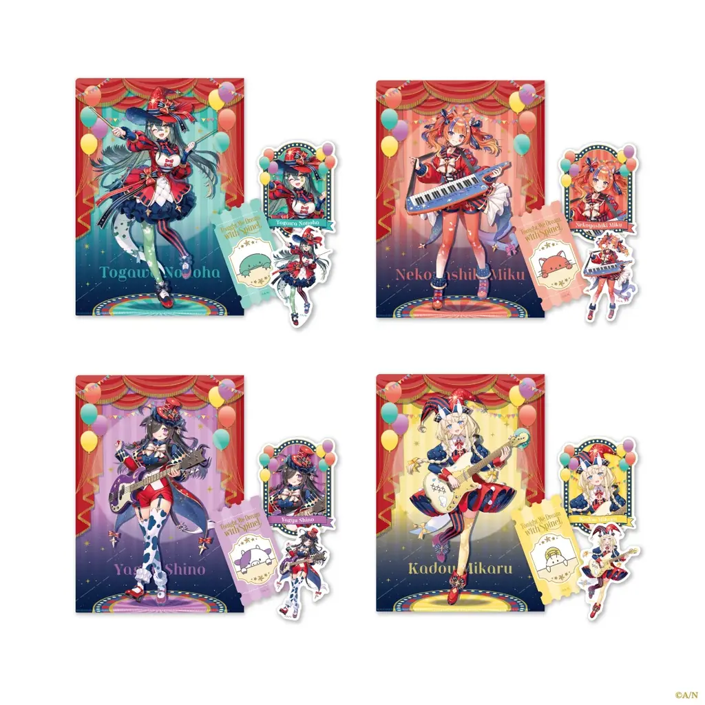 にじさんじから「今宵、××と夢を見る。 Half Anniversary」グッズが登場！2026年2月13日(金)18時から販売開始！ 画像 6