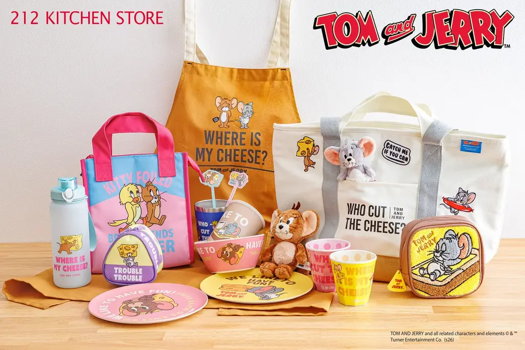 【212 KITCHEN STORE】『トムとジェリー』とのコラボ商品が登場！2月12日(木)よりオンラインストア先行発売開始 画像 2