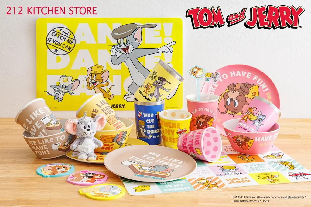 【212 KITCHEN STORE】『トムとジェリー』とのコラボ商品が登場！2月12日(木)よりオンラインストア先行発売開始 画像 3