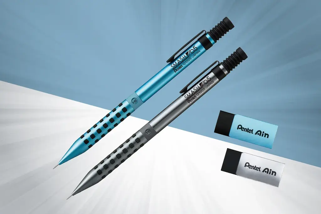 ロングセラーシャープペン「スマッシュ」にダイヤモンドメタリックの限定色が登場 画像 1
