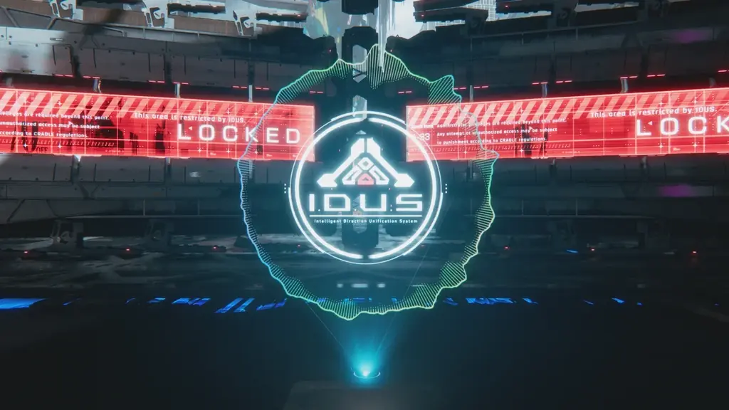 月面に再現されたニューヨーク、タイムズスクエアのような街並み。『プラグマタ』最新トレーラーを公開！ 画像 4