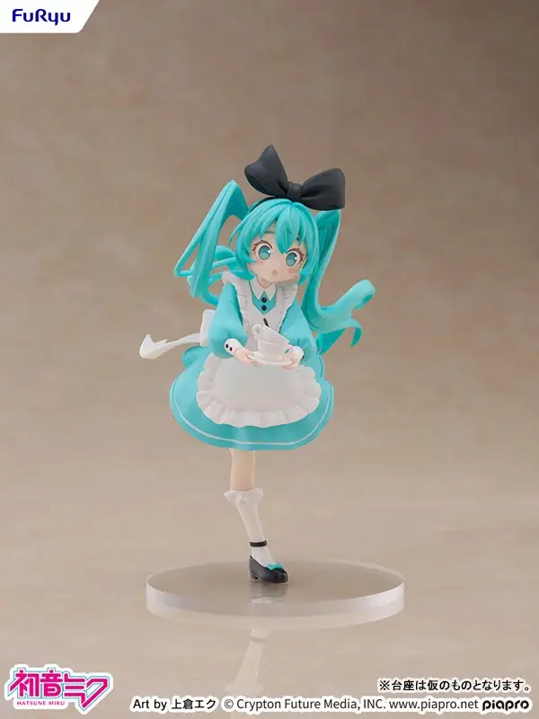 「初音ミク 不思議の国ver.」フィギュアが登場。イラストレーター・上倉エク氏描き下ろしの、おとぎ話をテーマにした3体目。 画像 11