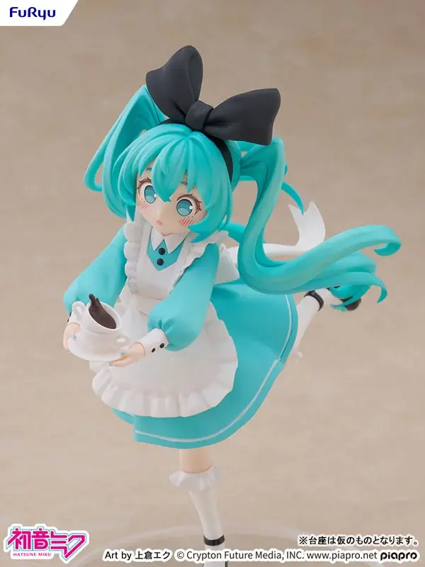 「初音ミク 不思議の国ver.」フィギュアが登場。イラストレーター・上倉エク氏描き下ろしの、おとぎ話をテーマにした3体目。 画像 13