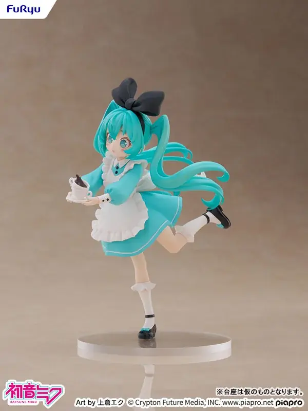 「初音ミク 不思議の国ver.」フィギュアが登場。イラストレーター・上倉エク氏描き下ろしの、おとぎ話をテーマにした3体目。 画像 9