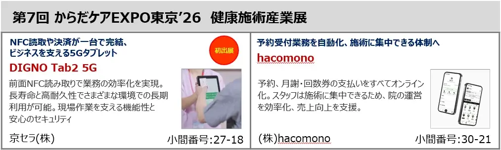 介護業界 日本最大級！介護・医療・健康施術分野の主要企業約400社が出展 画像 13