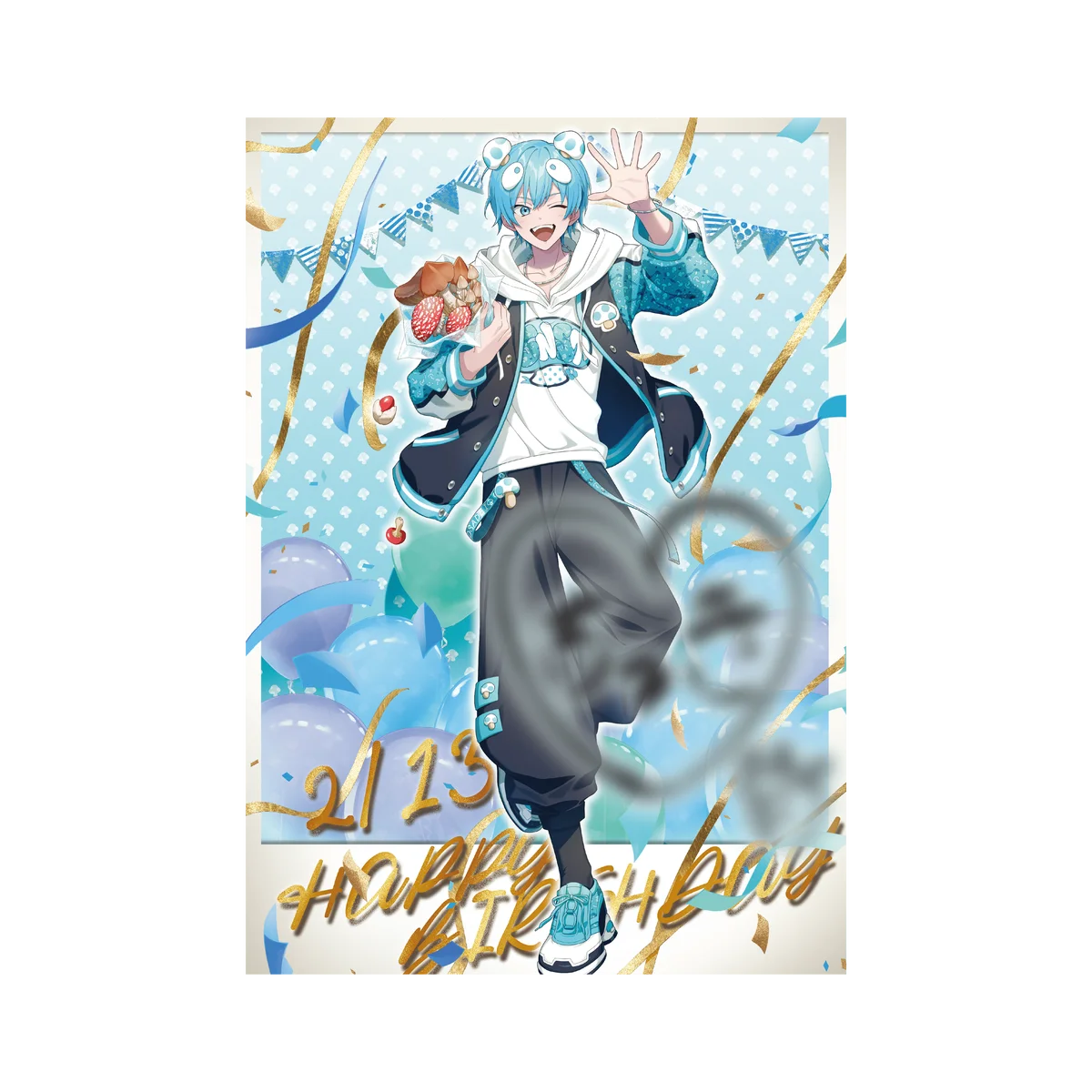 【STPR】おさでい(すにすて)、誕生日の2月13日(金)に描き下ろしイラストによるバースデーグッズの発売スタート！ 画像 2