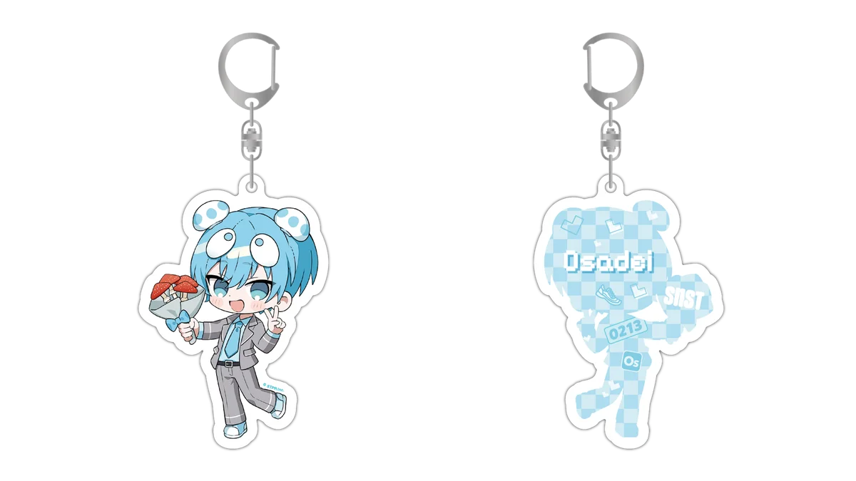 【STPR】おさでい(すにすて)、誕生日の2月13日(金)に描き下ろしイラストによるバースデーグッズの発売スタート！ 画像 4