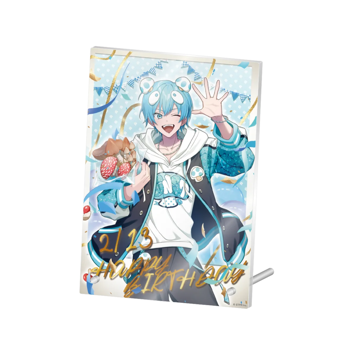 【STPR】おさでい(すにすて)、誕生日の2月13日(金)に描き下ろしイラストによるバースデーグッズの発売スタート！ 画像 6