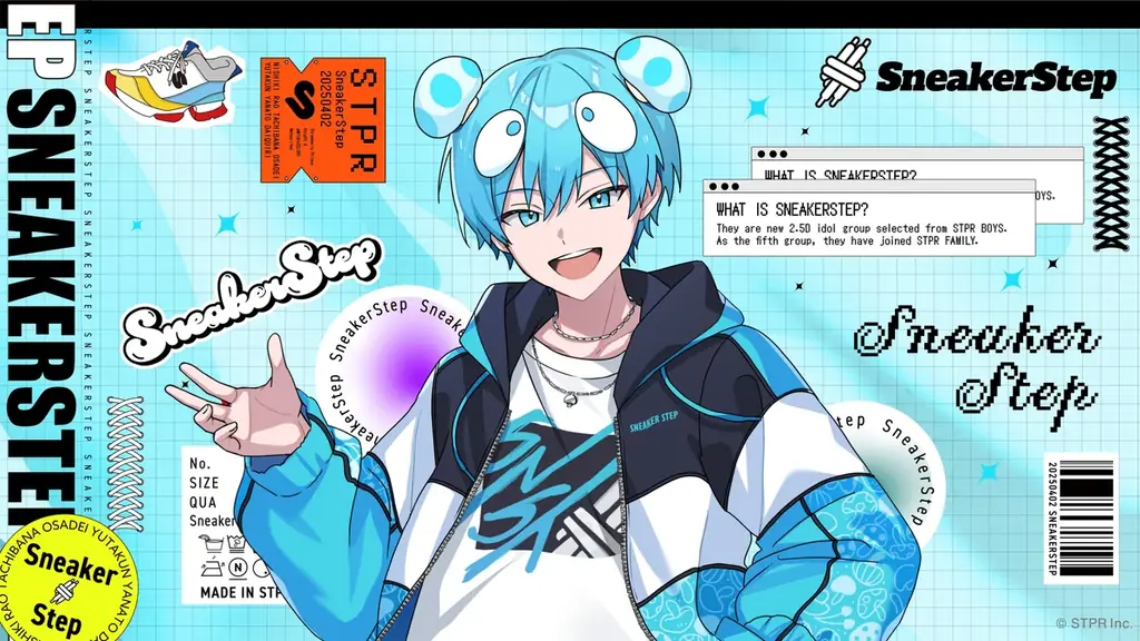 【STPR】おさでい(すにすて)、誕生日の2月13日(金)に描き下ろしイラストによるバースデーグッズの発売スタート！ 画像 8