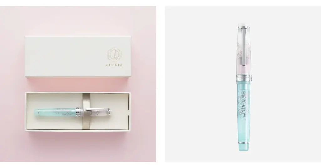 ancora（アンコーラ）「プロフェッショナルギア ステンレスニブ 万年筆 八重桜」を数量限定で新発売 画像 2