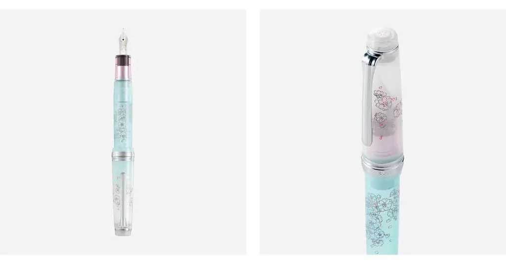 ancora（アンコーラ）「プロフェッショナルギア ステンレスニブ 万年筆 八重桜」を数量限定で新発売 画像 3