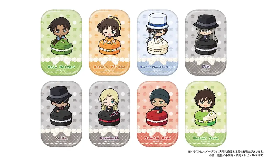 『名探偵コナン』より、オリジナル描き起こしイラスト“マカロンコレクションvol.2”のオリジナルグッズがついに本日よりご予約受付けを開始！！ 画像 2