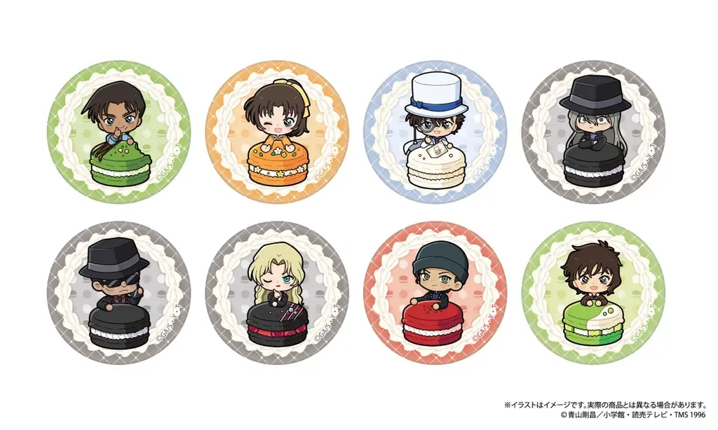 『名探偵コナン』より、オリジナル描き起こしイラスト“マカロンコレクションvol.2”のオリジナルグッズがついに本日よりご予約受付けを開始！！ 画像 3