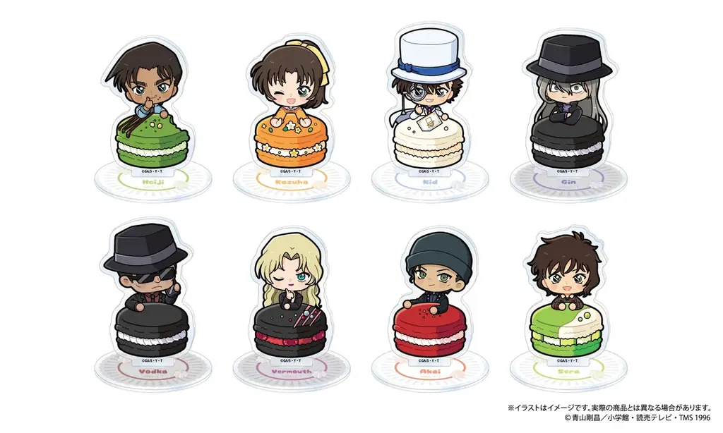 『名探偵コナン』より、オリジナル描き起こしイラスト“マカロンコレクションvol.2”のオリジナルグッズがついに本日よりご予約受付けを開始！！ 画像 4