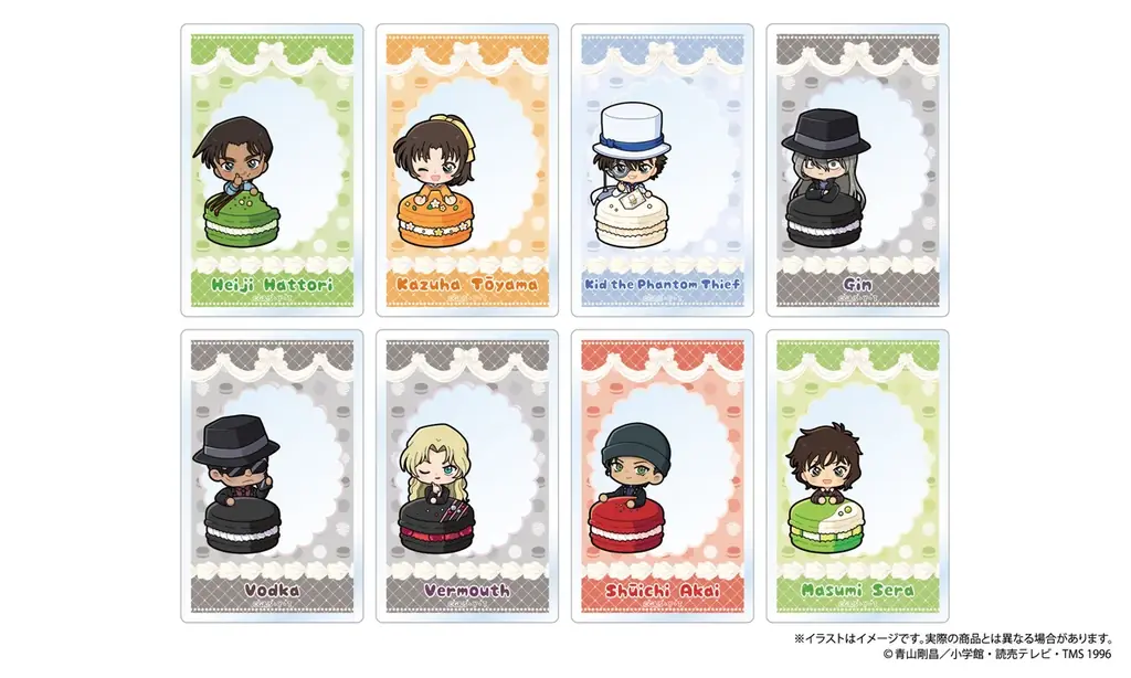 『名探偵コナン』より、オリジナル描き起こしイラスト“マカロンコレクションvol.2”のオリジナルグッズがついに本日よりご予約受付けを開始！！ 画像 5