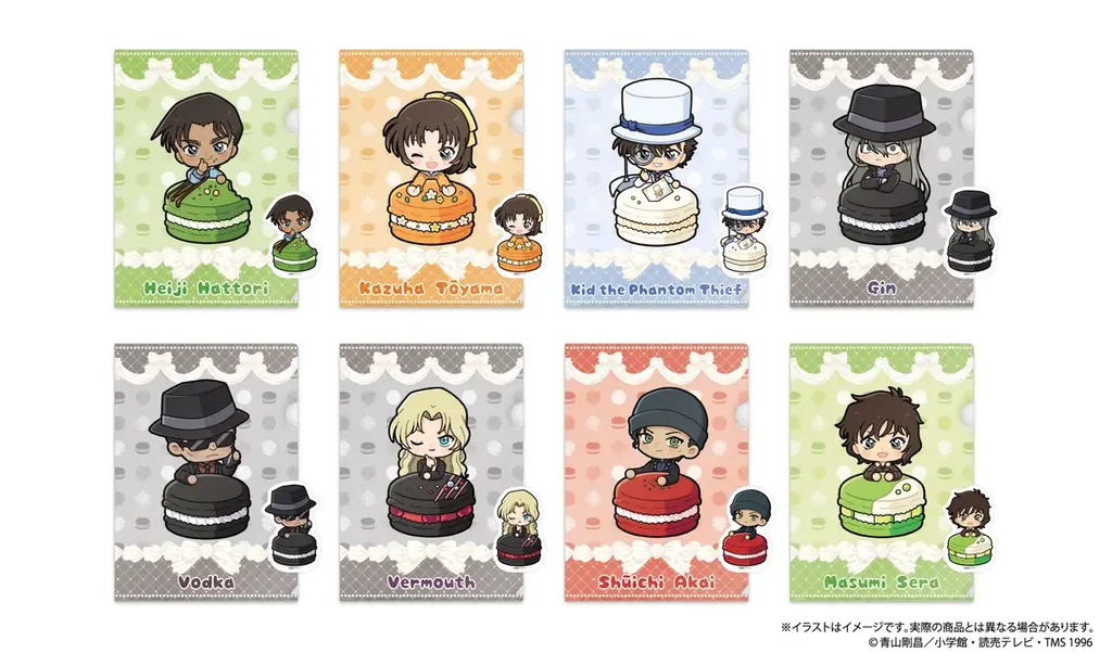 『名探偵コナン』より、オリジナル描き起こしイラスト“マカロンコレクションvol.2”のオリジナルグッズがついに本日よりご予約受付けを開始！！ 画像 7