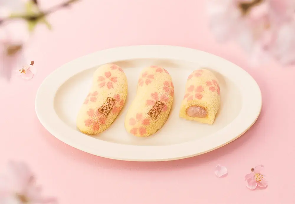 『さくら咲く東京ばな奈』8個入が通販受付開始！卒業やお引越し…別れの季節に感謝を伝える桜満開スイーツ 画像 3