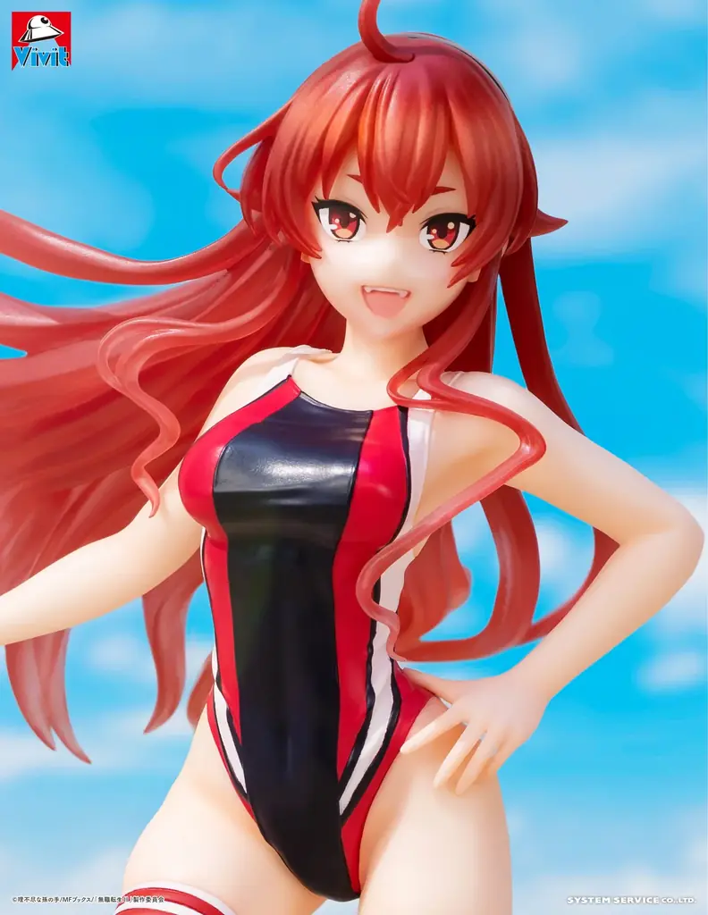 システムサービス「Vivitフィギュア」からアニメ「無職転生Ⅱ ～異世界行ったら本気だす～」ロキシーとエリスが競泳水着姿で登場！ 画像 6