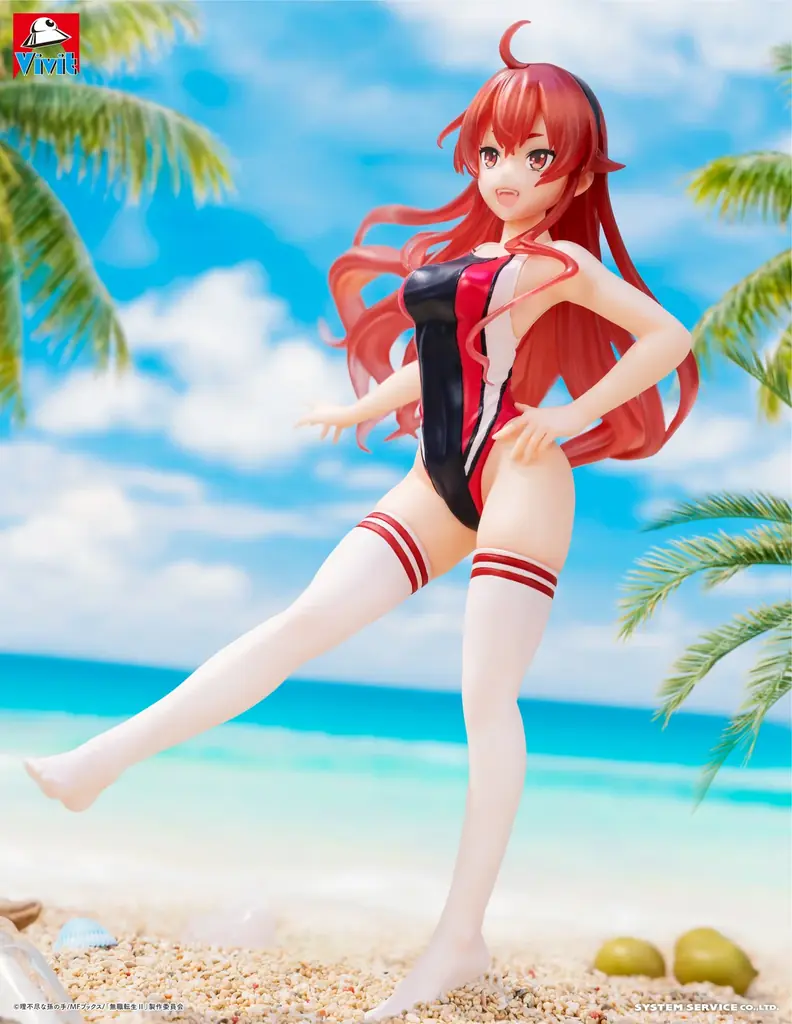 システムサービス「Vivitフィギュア」からアニメ「無職転生Ⅱ ～異世界行ったら本気だす～」ロキシーとエリスが競泳水着姿で登場！ 画像 7