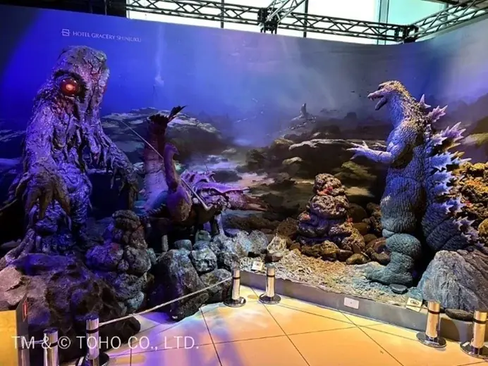 【ホテルグレイスリー新宿】「ゴジラ」のジオラマ展示がリニューアル　2026年第一弾『ゴジラ FINAL WARS』の世界が登場 画像 1