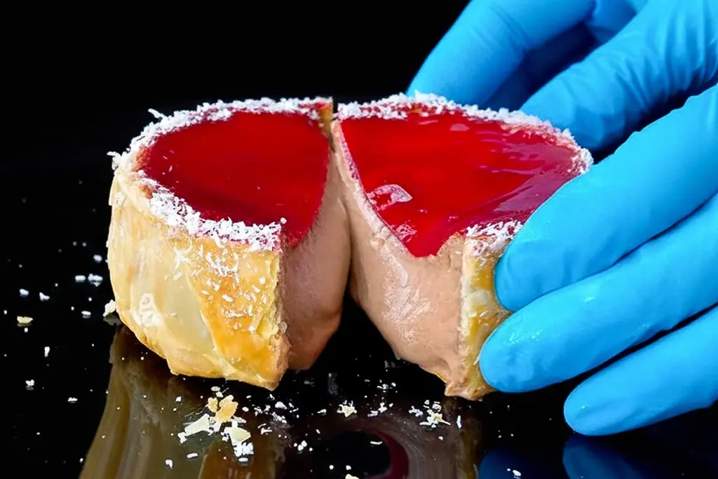 【2/14限定】異次元のザクとろ食感！あの衝撃スイーツ「飲めるチーズタルト」が、ショコラ味でバレンタインに復活！ 画像 6