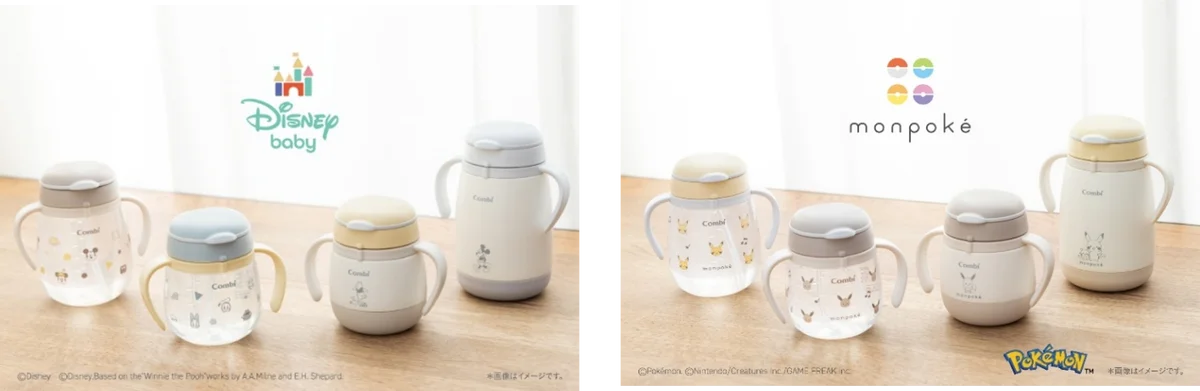2月27日先行販売：ディズニー＆モンポケ柄ラクマグ新作