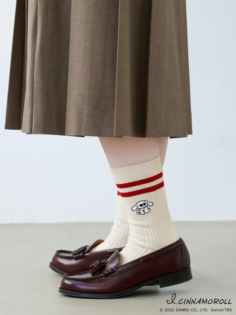 I.CINNAMOROLL×靴下屋コラボ靴下、店舗とオンラインストアで2026年２月20日（金）発売 画像 10