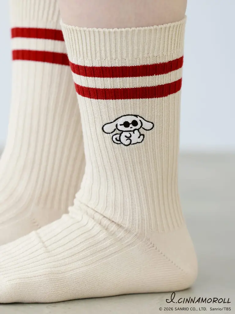 I.CINNAMOROLL×靴下屋コラボ靴下、店舗とオンラインストアで2026年２月20日（金）発売 画像 11
