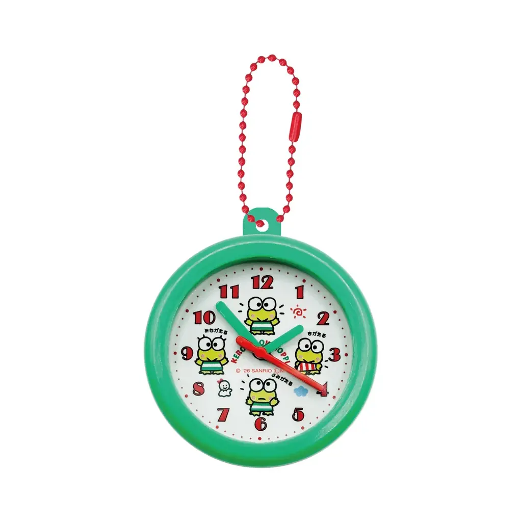 サンリオキャラクターズデザインのレトロなアイテム2種が、全国のカプセルトイ自販機に新登場！「レッスンバッグミニキーホルダー」と「壁掛け時計風クリップキーホルダー」が、2026年2月中旬より順次発売！ 画像 13